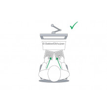 bon ajustement des mains sur le clavier