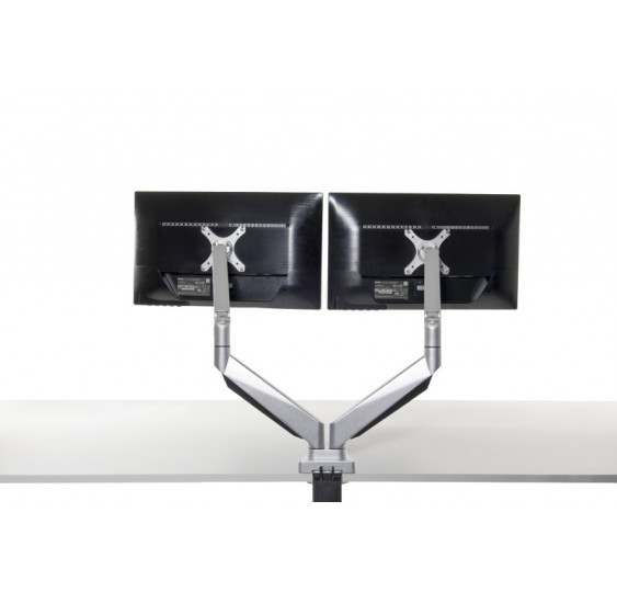 Bras support double écran Smart Office 12 (étau)