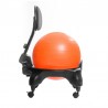 Chaise ergonomique avec ballon Tonic Chair® Confort orange 2