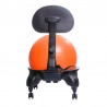 Chaise ergonomique avec ballon Tonic Chair® Confort orange