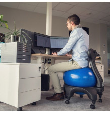 Chaise ergonomique Originale avec ballon Tonic Chair® 2 Chaise ergonomique Originale avec ballon Tonic Chair® 2