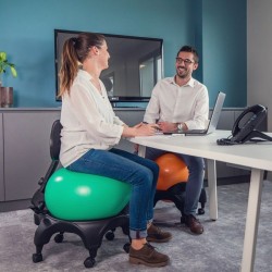 Chaise ergonomique Confort avec ballon Tonic Chair® 19