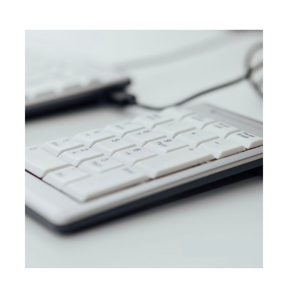 Clavier Pavé Numérique Gaucher 109 Touches - Connexion Micro USB - Design Ergonomique - Pour Comptabilité Et Bureautique