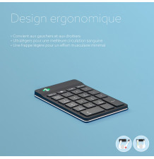 Numpad Break R-Go noir sans fil  2