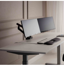 Support Ecran BE Flexible Dual noir