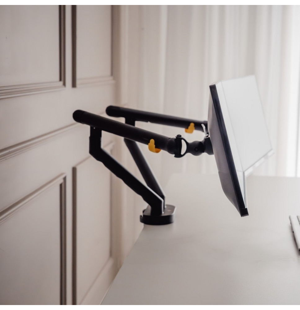 Support Ecran BE Flexible Dual noir