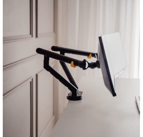 Support Ecran BE Flexible Dual noir