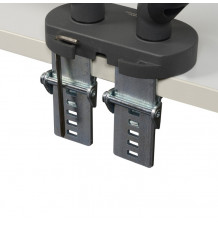 Support Ecran BE Flexible Dual noir detail