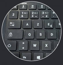 Type Midi Clavier Mousetrapper - clavier ergonomique et compact