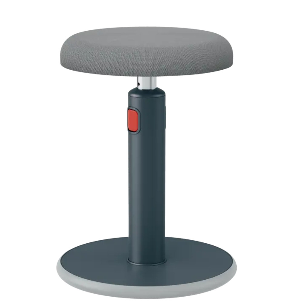 Tabouret Ergo Cosy 2 en 1 Leitz gris