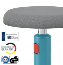 Tabouret Ergo Cosy 2 en 1 Leitz bleu avec un prix ergonomique