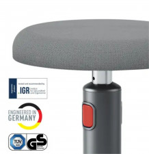 Tabouret Ergo Cosy 2 en 1 Leitz gris avec un prix ergonomique