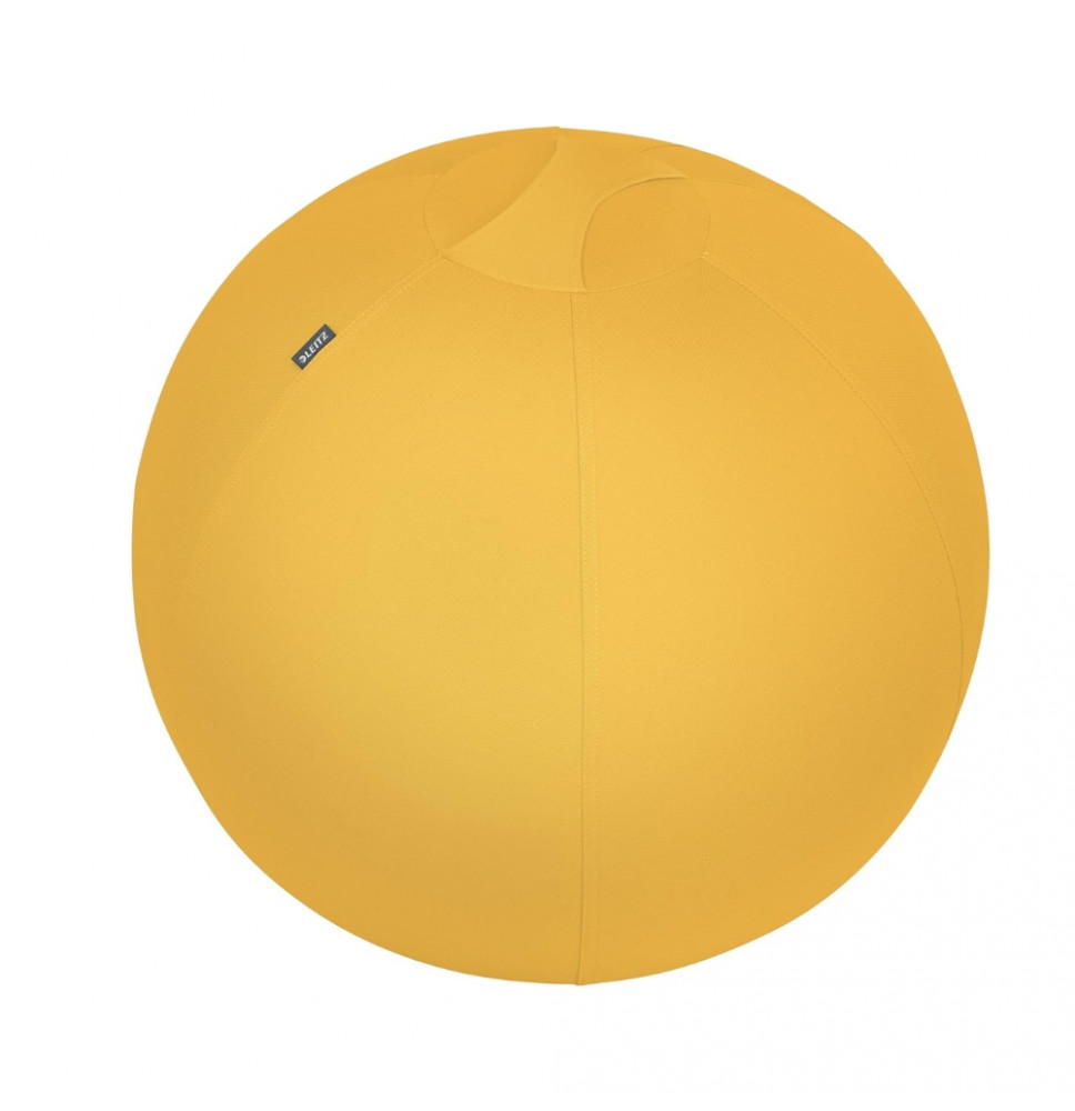 Siège ballon de bureau 65 cm couleurs jaune
