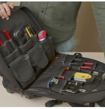 Sac à dos outillage Light Promax avec exosquelette outils intérieur