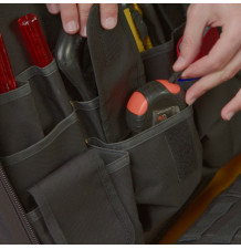 Sac à dos outillage Light Promax avec exosquelette poches intérieures