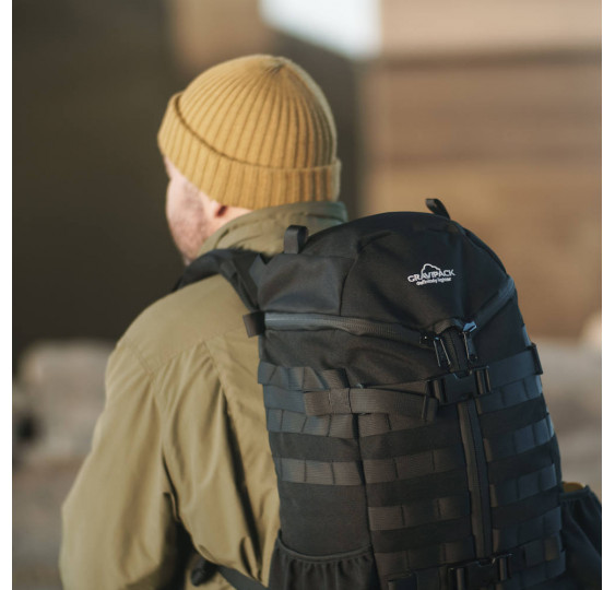 Sac Tokyo avec exosquelette Gravipack sur le dos