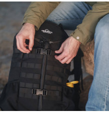 Sac Tokyo avec exosquelette Gravipack ouverture du sac