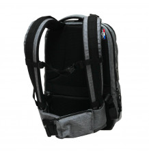 Sac à dos CITY avec exosquelette Gravipack de dos