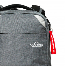 Sac à dos CITY avec exosquelette Gravipack - sac urbain - Etanche