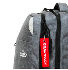 Sac à dos CITY avec exosquelette Gravipack - sac urbain - Etanche