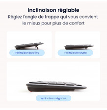 Clavier BALANCE filaire ou sans fil - Clavier ergonomique 8