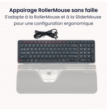 Clavier BALANCE filaire ou sans fil - Clavier ergonomique 6