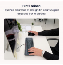 Clavier BALANCE filaire ou sans fil - Clavier ergonomique 5