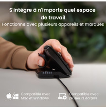 Souris verticale Unimouse - souris ergonomique explications 3