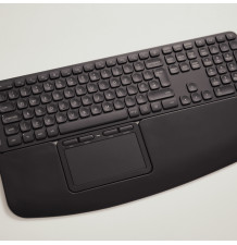 Pavé tactile ergonomique Contour Touch filaire avec le clavier