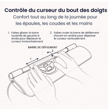 RollerMouse Red - Souris centrale filaire