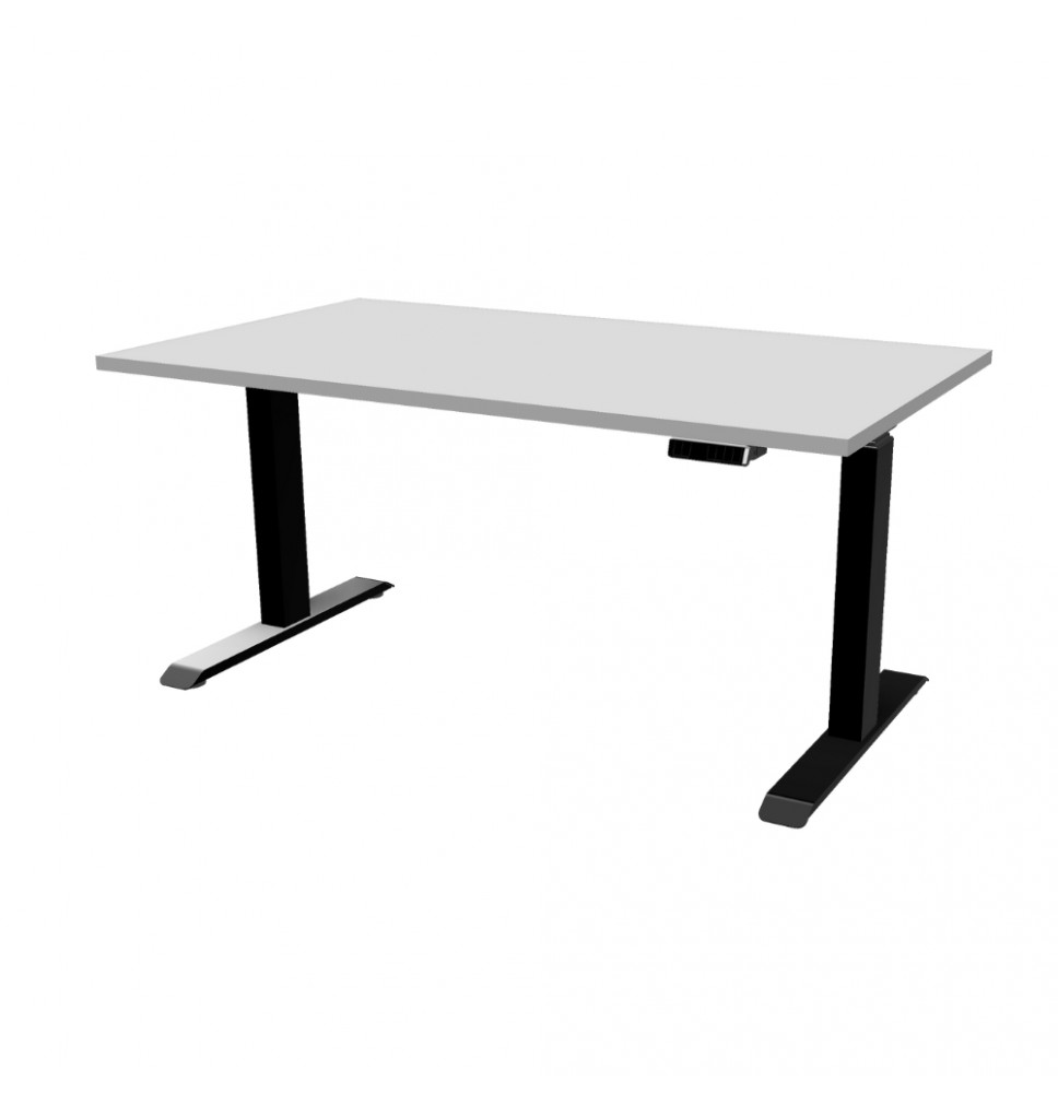 FlexMove E3S - Bureau assis-debout électrique réglable en hauteur blanc