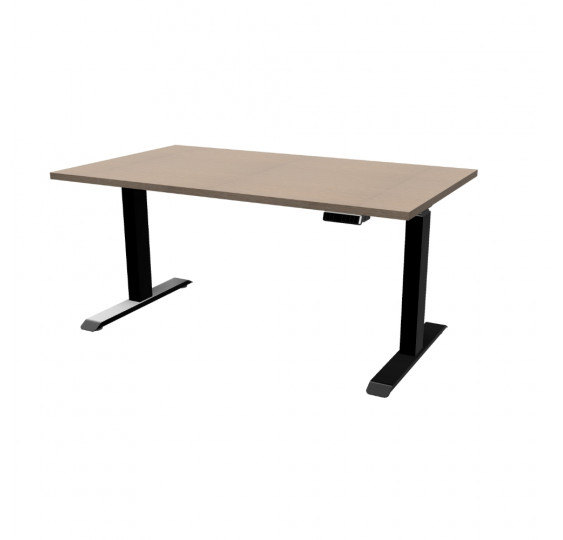 FlexMove E3S - Bureau assis-debout électrique réglable en hauteur chene
