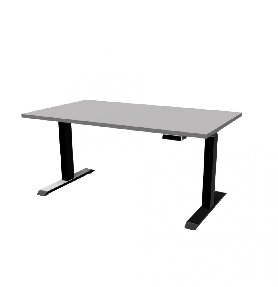 FlexMove E3S - Bureau assis-debout électrique réglable en hauteur gris