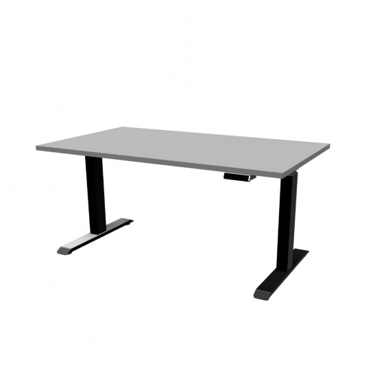 FlexMove E3S - Bureau assis-debout électrique réglable en hauteur gris