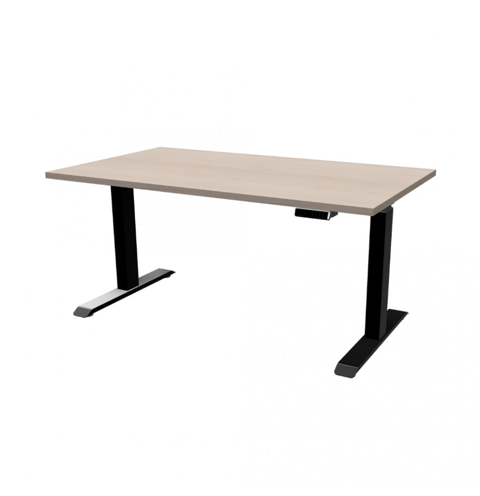 FlexMove E3S - Bureau assis-debout électrique réglable en hauteur erable