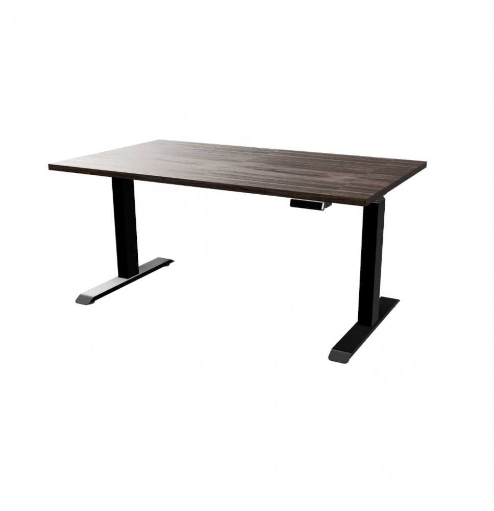 FlexMove E3S - Bureau assis-debout électrique réglable en hauteur noyer