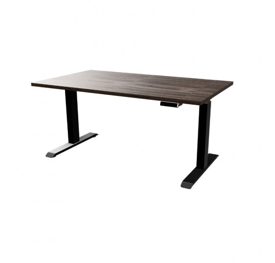 FlexMove E3S - Bureau assis-debout électrique réglable en hauteur noyer