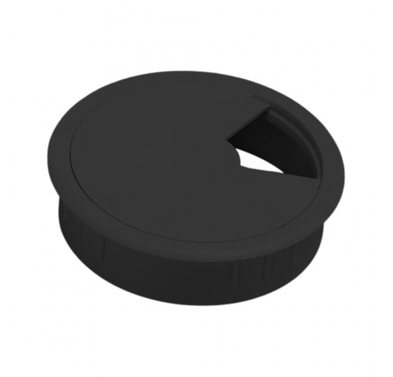 Obturateur passe câbles - bureau Flexmove noir