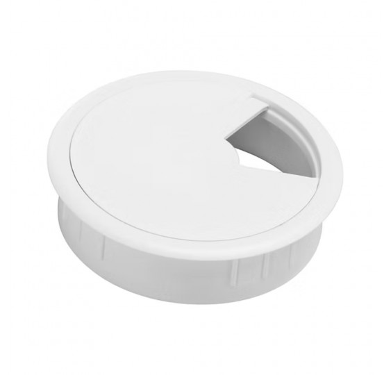 Obturateur passe câbles - bureau Flexmove - blanc
