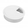 Obturateur passe câbles - bureau Flexmove - blanc