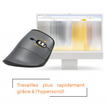 FastForward Pro 3 - Souris verticale avec hyperscroll