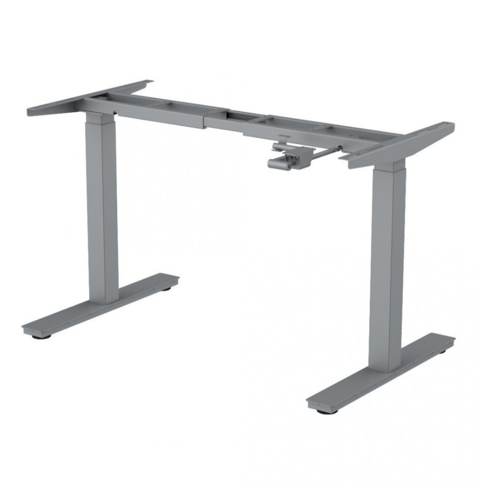 Piètement Manuel réglable manivelle gris