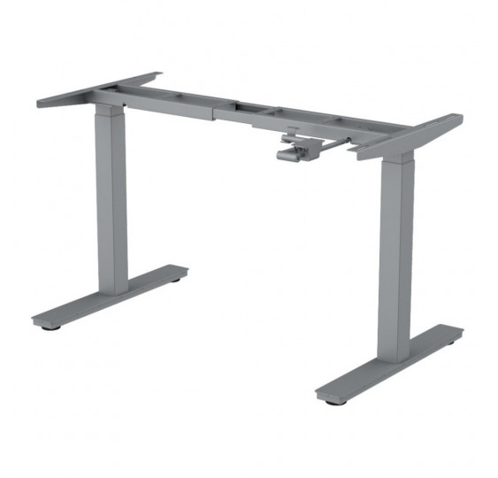 Piètement Manuel réglable manivelle gris