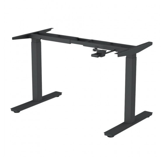 Piètement Manuel réglable manivelle noir