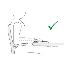 Under Arm Support - appui bras ergonomique