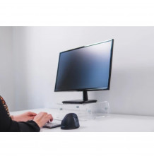 Q-riser 130 transparent - support moniteur - elevation