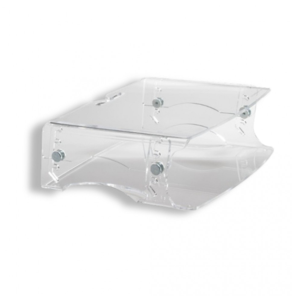 Q-riser 130 transparent - support moniteur