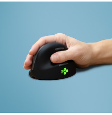 R-Go HE Break – Souris ergonomique verticale sans fil 3-en-1 - bonne tenue