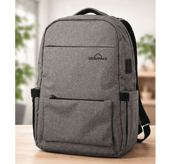 Sac à dos ordinateur avec exosquelette – Business Talk V4 Gravipack® en situation