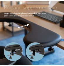 R-Go Appui-bras - Travailler plus confortablement